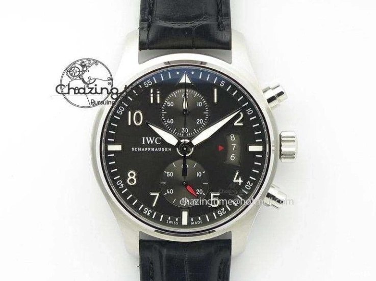 MIROTIME 0321 Lightweight Portugieser Chrono  42 IW390406 RG ZF 1:1 Best Edition White Dial on Brown Leather Strap A 7123